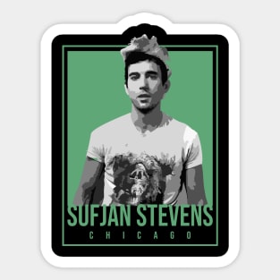 Aesthetic Art Sufjan Stevens Sticker